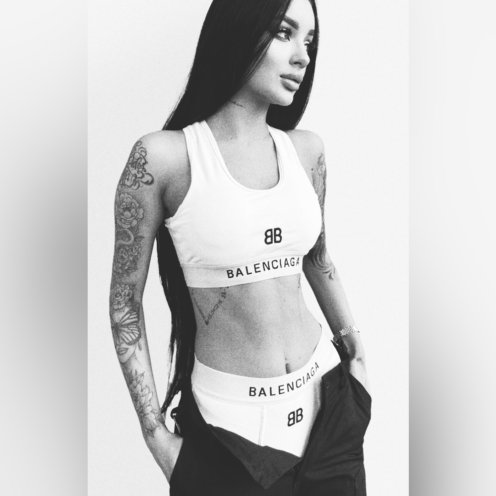 High waisted cheeky bikini ✨🤍🖤